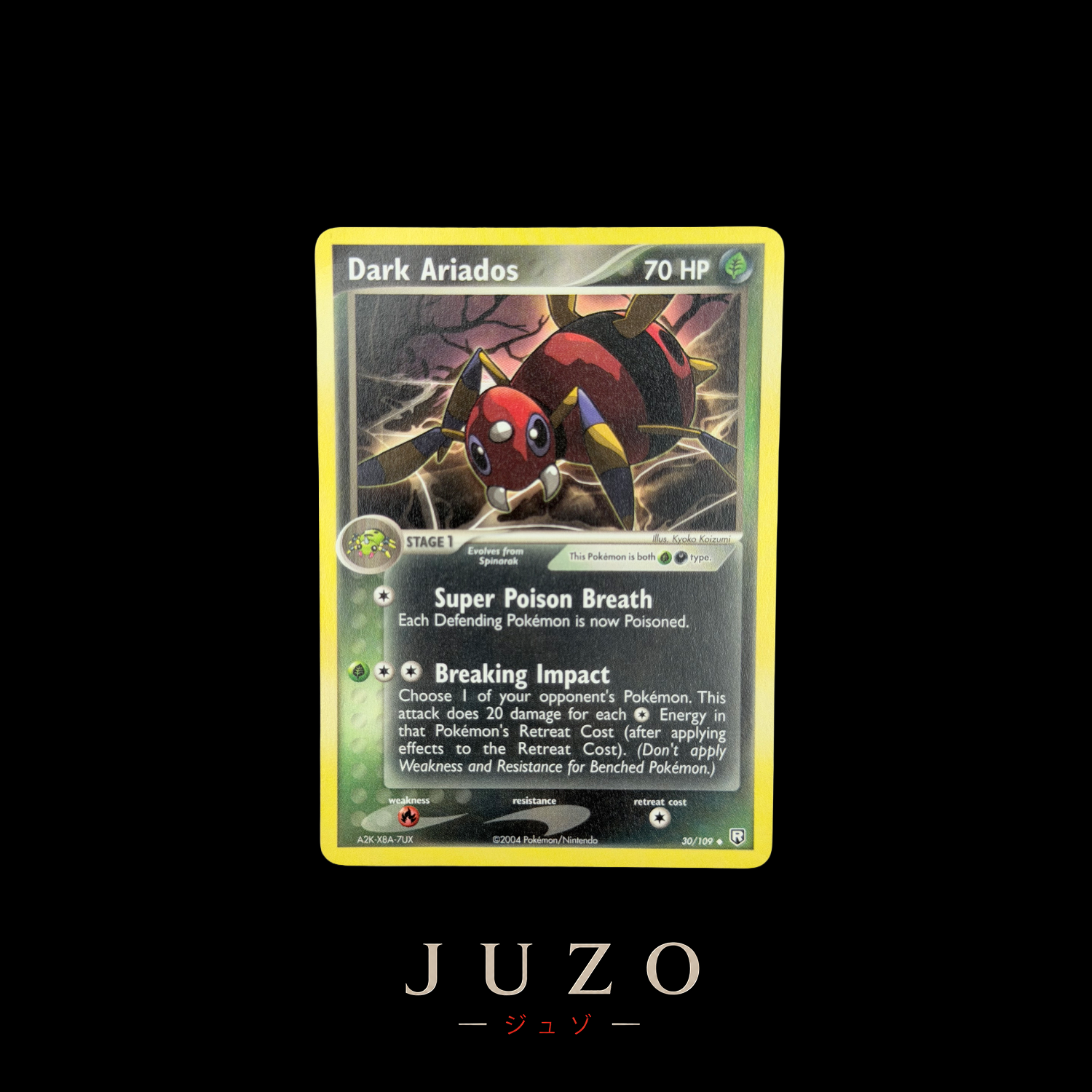 (🇺🇸) Dark Ariados - EX TEAM ROCKET RETURN 30/109 (Boosterfresh / Mint)