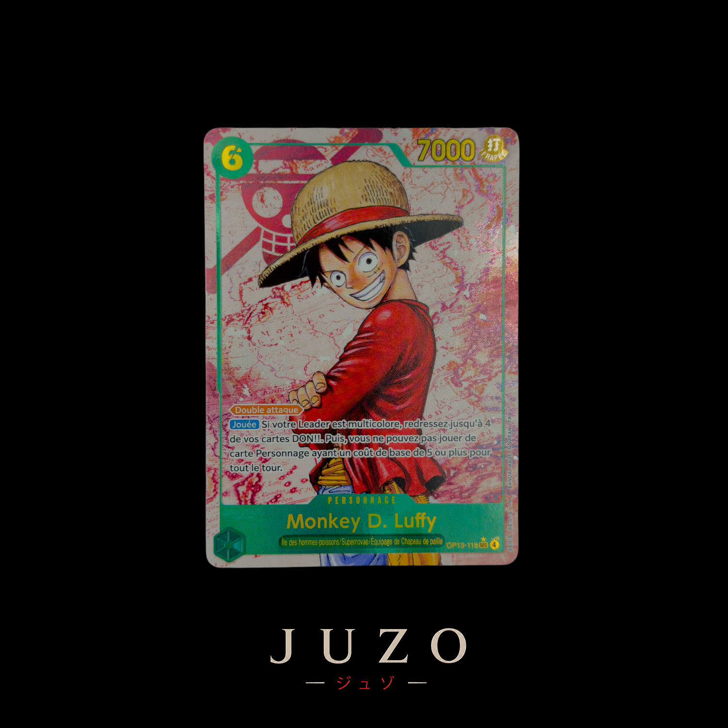 (🇫🇷) Monkey D. Luffy SEC - OP13-118