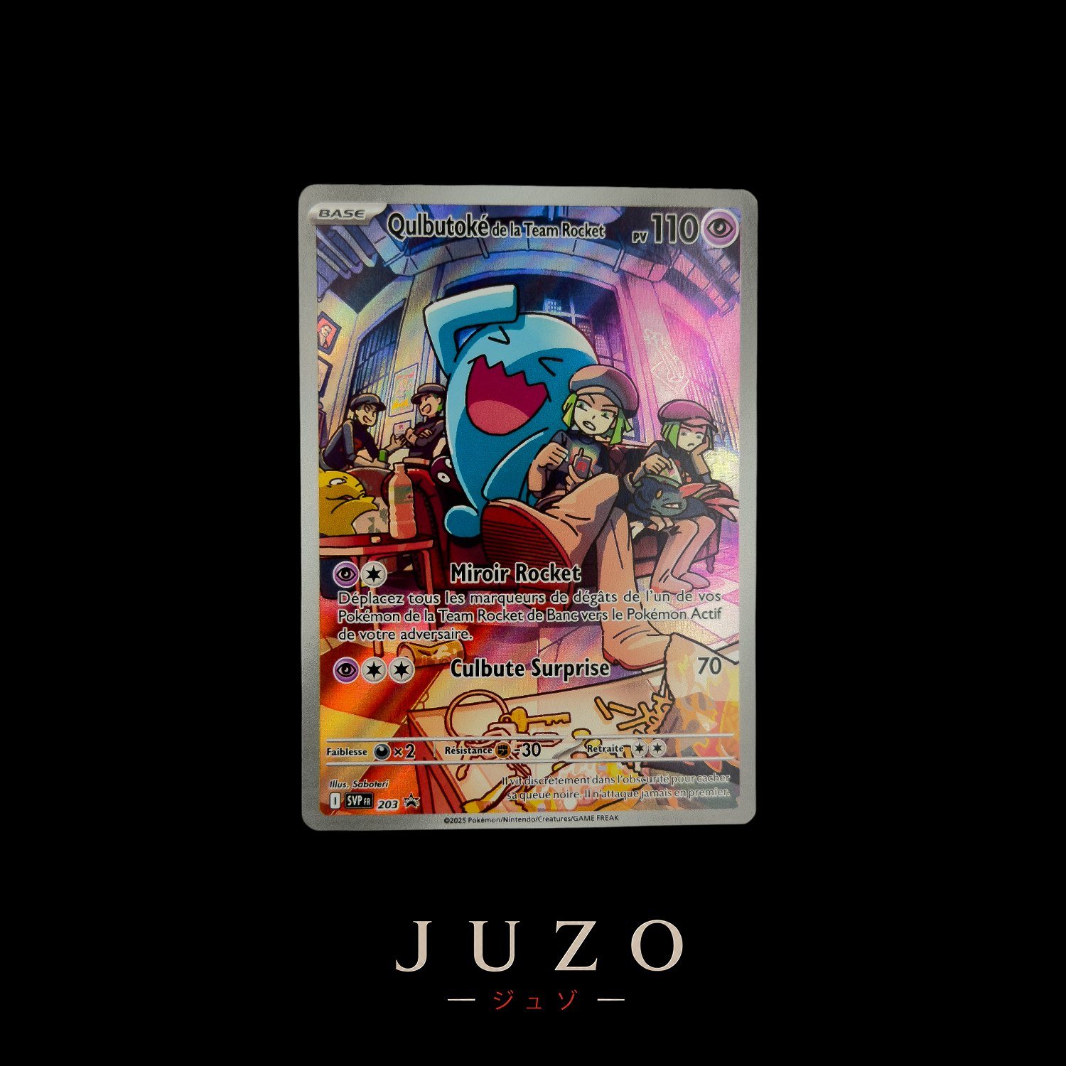 (🇫🇷) Qulbutoké de la Team Rocket AR - PROMO ETB EV10 SVP203