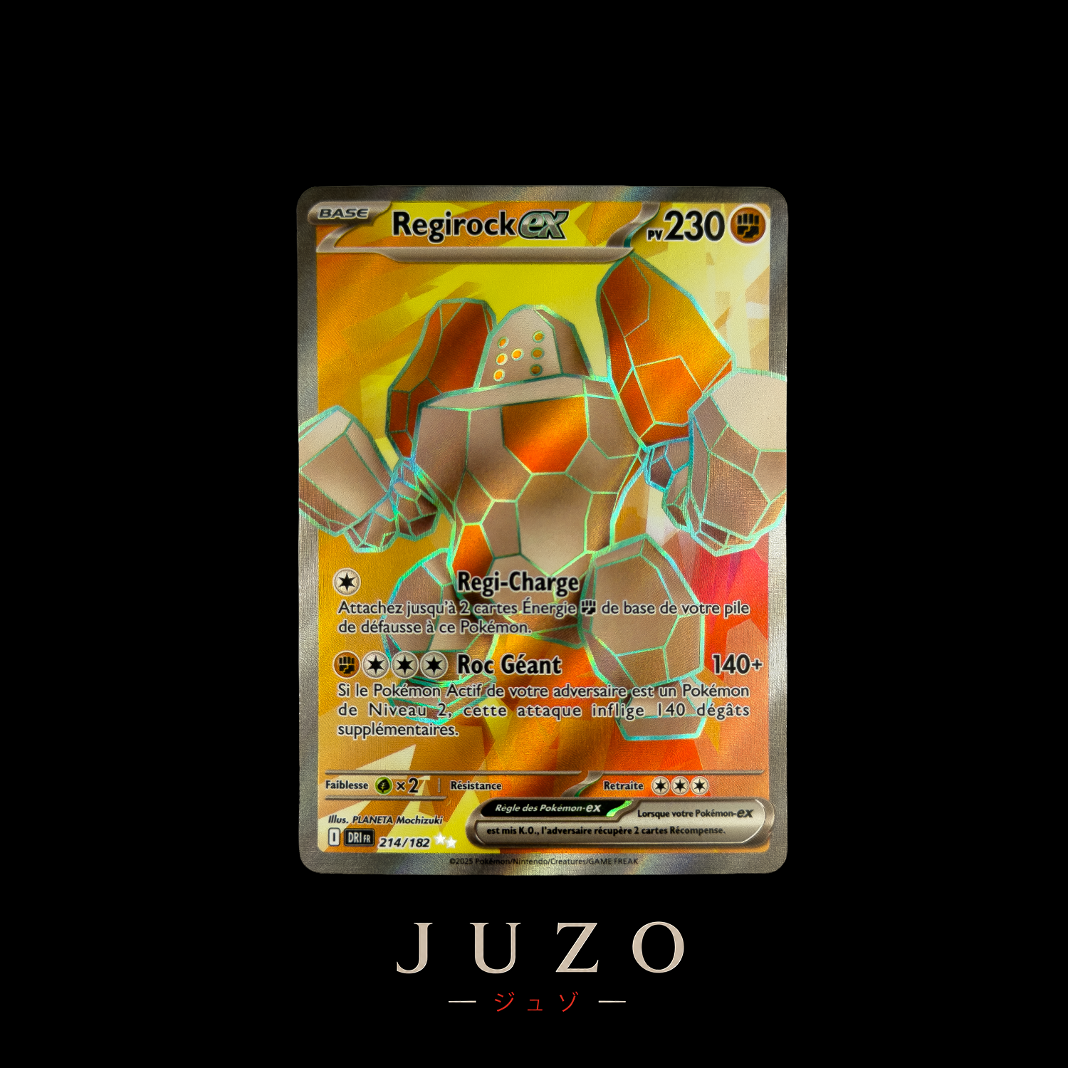(🇫🇷) Regirock EX FA - EV10 214/182